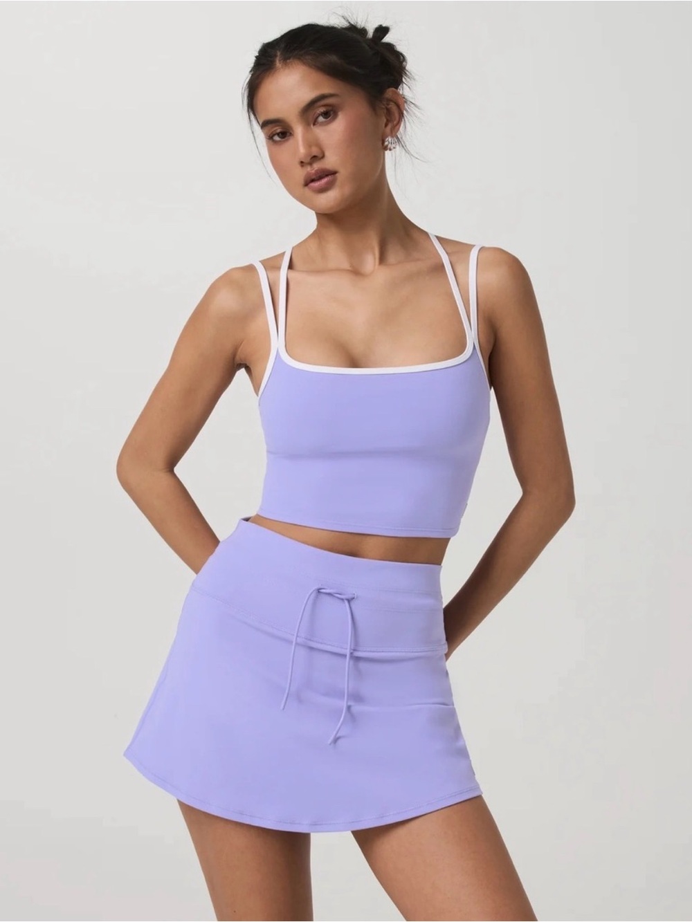 NWT Vuori Daily Layered Tank Hyacinth